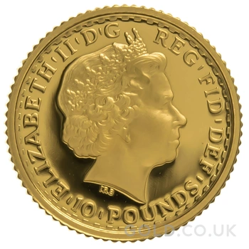 2002 Proof 1/10oz Gold Britannia Coin