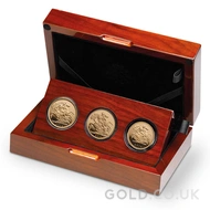 2014 Gold Proof Sovereign Three Coin Boxed Set