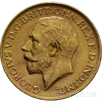1926 Gold Sovereign Coin George V SA