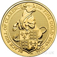 The Black Bull of Clarence - 1oz Gold Coin (2018)