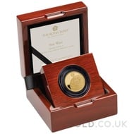 Death Star Quarter Ounce Proof Gold Coin Boxed (2024)