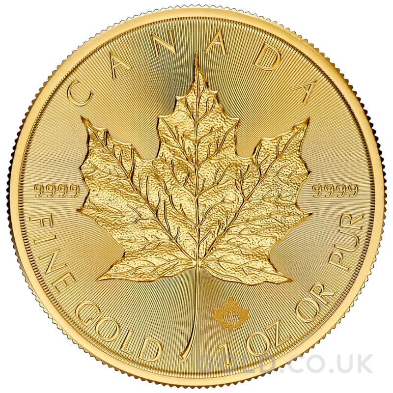 2025 Canadian Maple Leaf Gold Coin 1oz