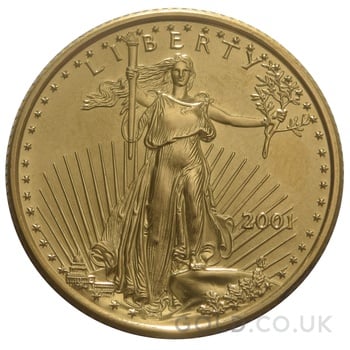 2001 1/4oz American Eagle Gold Coin