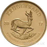 2017 Gold Krugerrand Coin 1oz