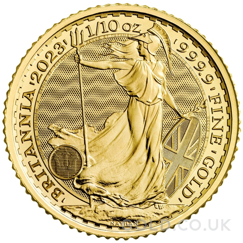 2023 1/10oz Gold Britannia Coin King Charles III