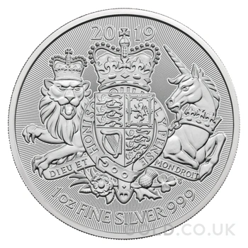 2019 Royal Arms Silver Coin 1oz