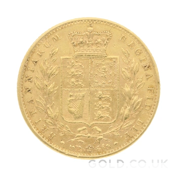 1863 Gold Sovereign