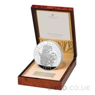Yale of Beaufort- 1Kg Tudor Beasts Proof Silver Coin Boxed (2023)