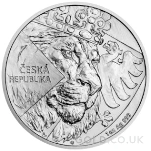 2024 1oz Czech Lion Silver Coin