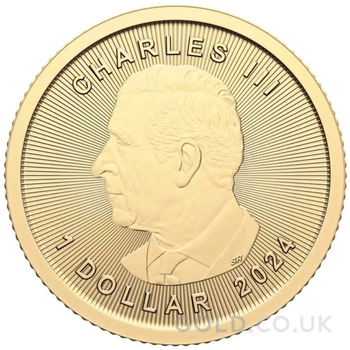 2024 1/20oz Canadian Maple Leaf Gold Coin
