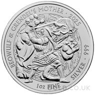 Beowulf & Grendel's Mother 1oz Silver Coin (2025)
