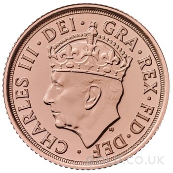 2023 Gold Half Sovereign Coronation Coin