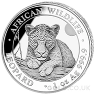 2026 Silver Somalian Leopard 1 Ounce