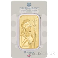 1oz Britannia Minted Gold Bar