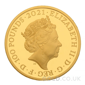 2021 Proof 1oz The Who Gold Coin Music Legends Boxed