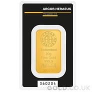 20g Argor-Heraeus Gold Bar