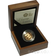2009 Gold Proof Half Sovereign Boxed
