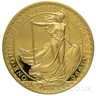 1996 One Ounce Proof Britannia