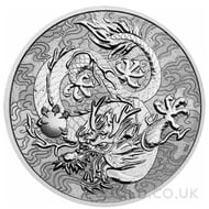 1oz Dragon Myths & Legends Silver Coin (2022)