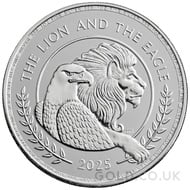 The Lion and The Eagle 1oz Silver Coin (2025)
