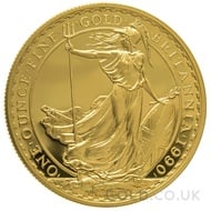 1990 One Ounce Proof Britannia