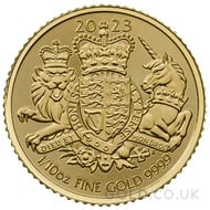 Tenth Ounce Gold Royal Arms (2023)