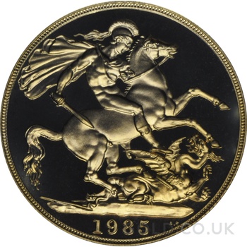 1985 Proof £2 Coin Gold Double Sovereign