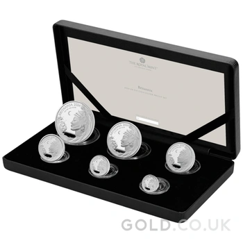 2024 Britannia Six-Coin Silver Proof Set Boxed