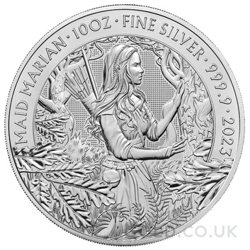 2023 Maid Marian Silver Coin Myths & Legends 10oz