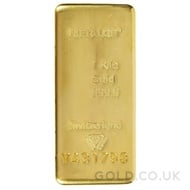 1kg Gold Bars