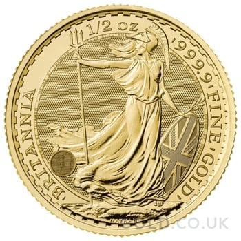 1/2oz Gold Britannia Coin Best Value