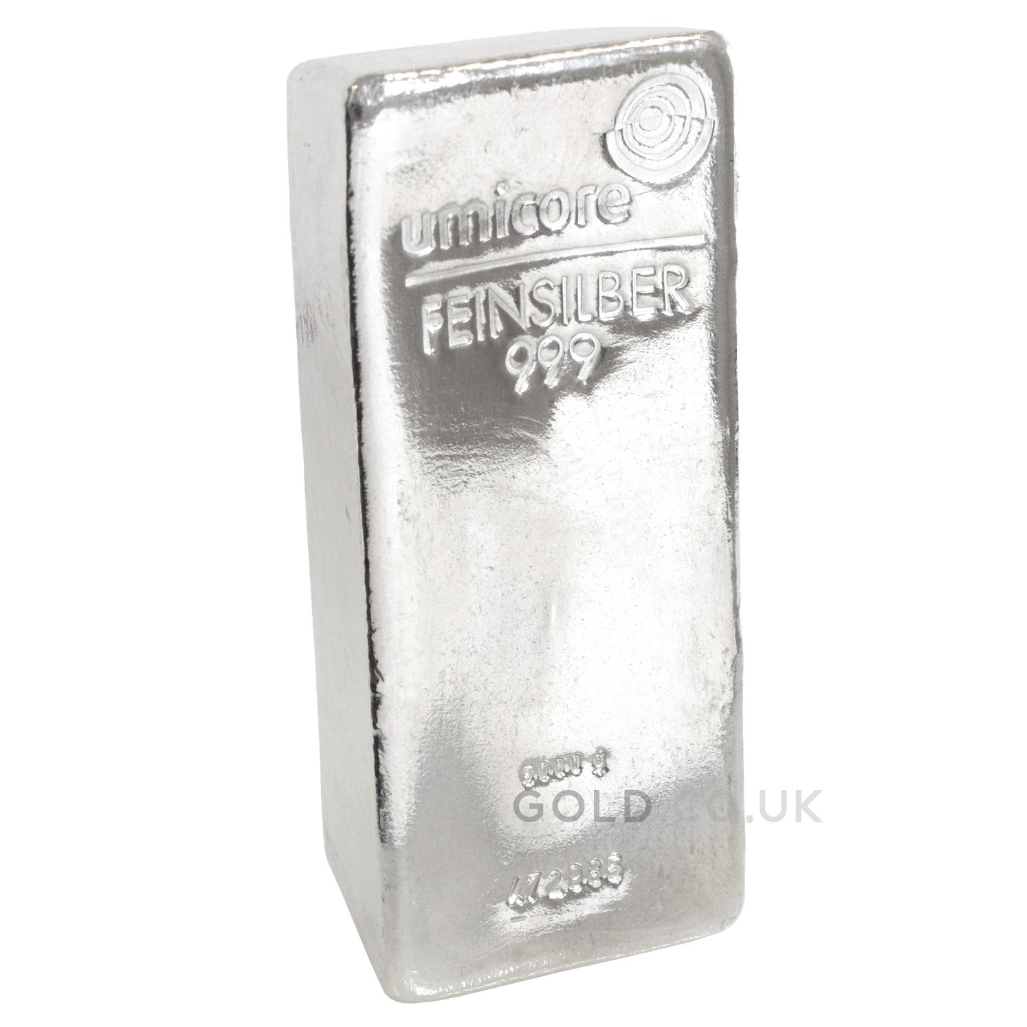 5kg Silver Bar Umicore