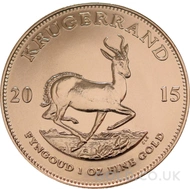 2015 Gold Krugerrand Coin 1oz