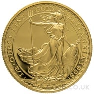 1998 Half Ounce Proof Britannia