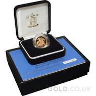 2005 Gold Proof Sovereign Boxed
