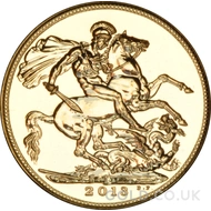 2013 Gold Sovereign Coin Elizabeth II (I)