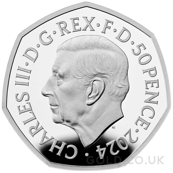 2024 The Snowman Fifty Pence Proof Silver Coin Boxed