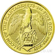 Gold Falcon of the Plantagenets 1oz (2019)