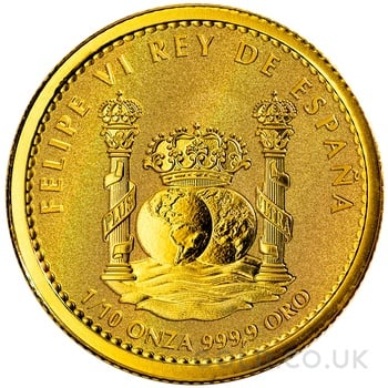 2023 1/10oz Spanish Gold Bull Coin