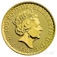 2017 Gold Britannia Coin 1oz 30th Anniversary