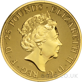 2018 1/4oz Unicorn of Scotland Gold Coin Queen's Beasts