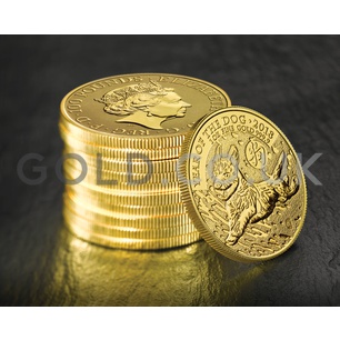 Gold Royal Mint Year of the Dog 1oz (2018)