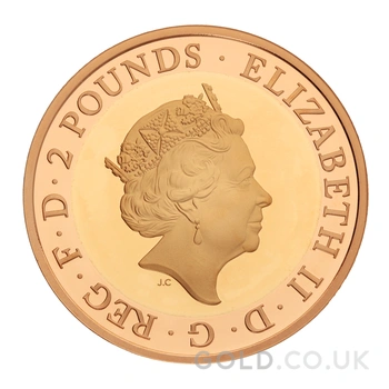 2016 Proof £2 Coin Gold Double Sovereign The Army