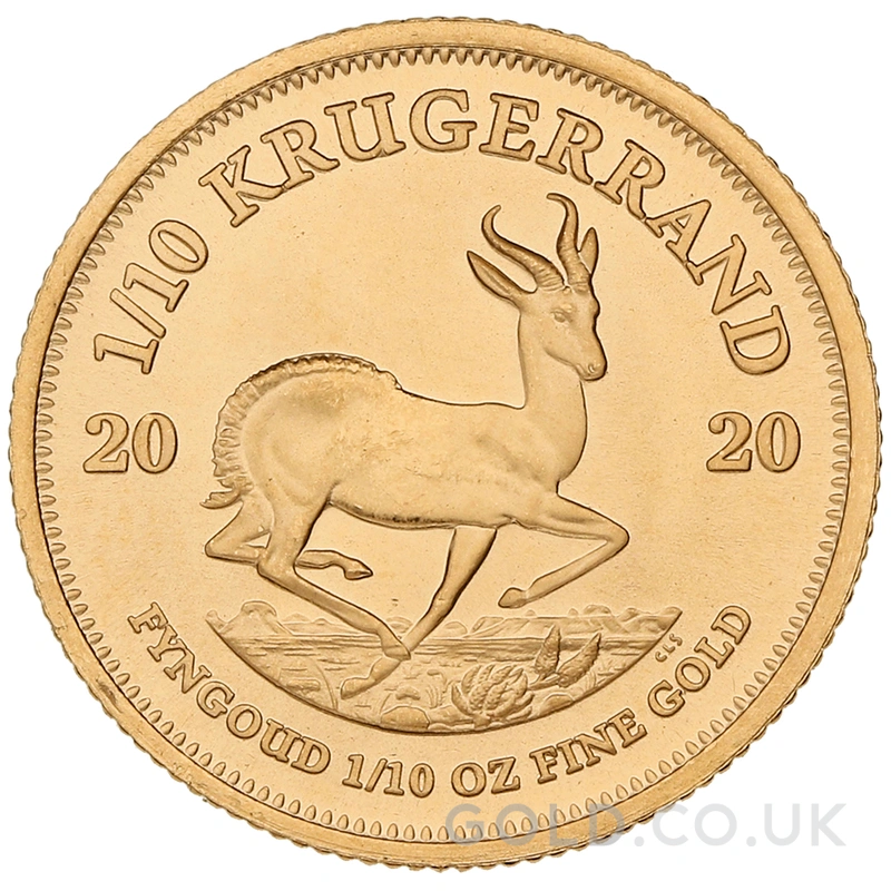 2020 1/10oz Krugerrand Gold Coin