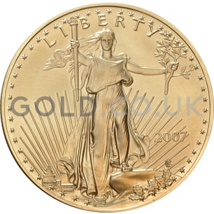 2007 1 oz Gold America Eagle
