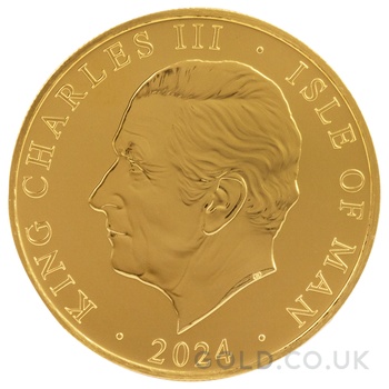 2024 Isle of Man Angel Gold Coin 1oz