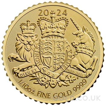 2024 1/10oz Royal Arms Gold Coin