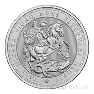St George and Dragon Silver Coins