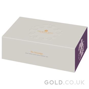 2024 Sovereign Three Coin Gold Proof Set Boxed
