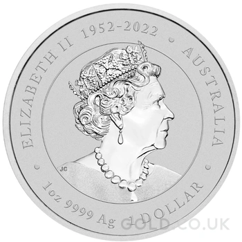 2024 1oz Perth Mint Year of the Dragon Coloured Silver Coin - Red Dragon